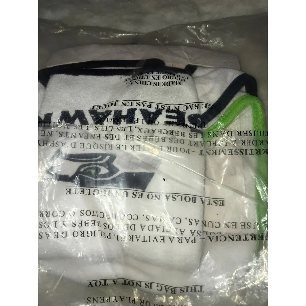 Seattle Seahawks NFL baby bibs and burp cloth